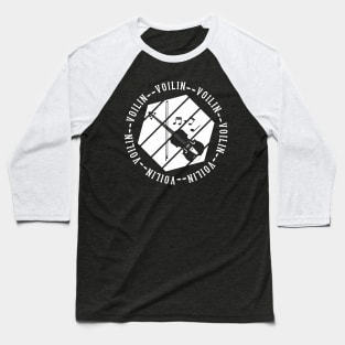 Violin Baseball T-Shirt